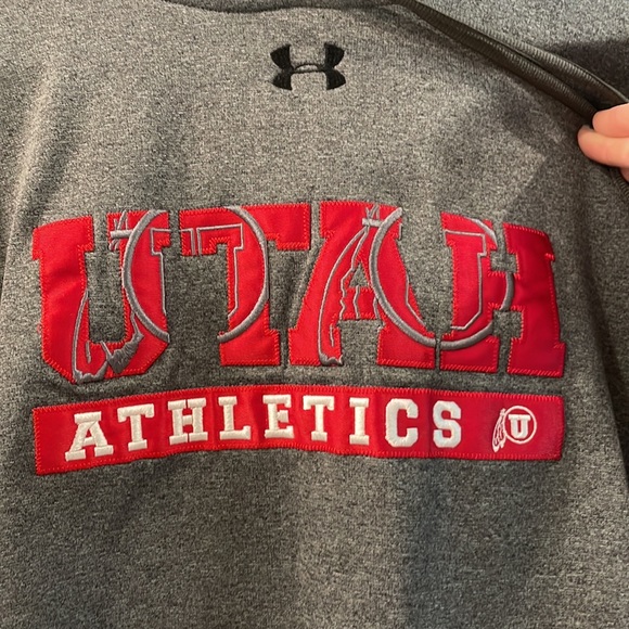 COPY - Utah Athletics Under Armour Hoodie EUC - Picture 2 of 4